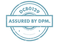 DPM _ Badge of Compliance _ DCB 0129 - background