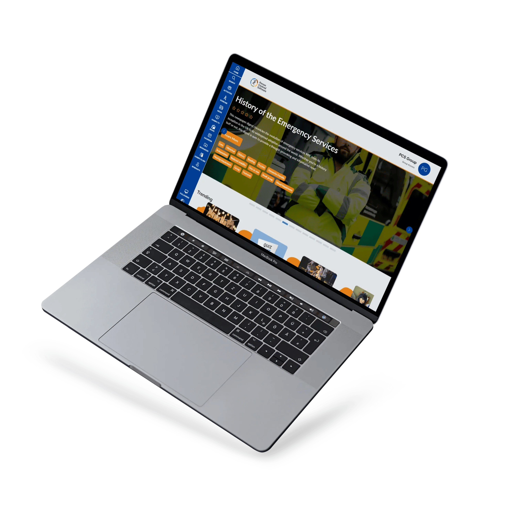 PCS On-Demand - Home - laptop-mockups