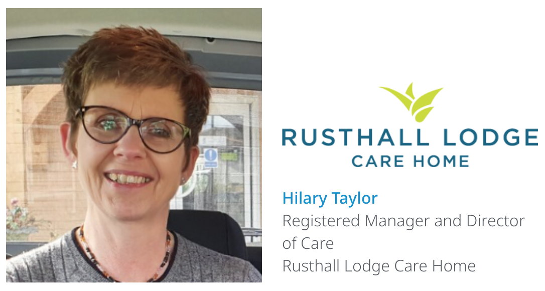 Hilary Taylor Registered Manager and Director of Care - Rusthall Lodge Care Home