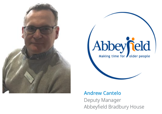 Andrew Cantelo Deputy Manager - Abbeyfield Bradbury House