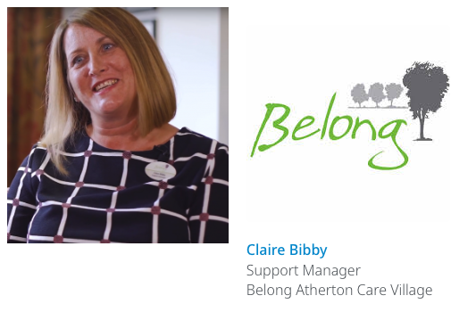 Claire Bibby Support Manager - Belong Atherton Care Village