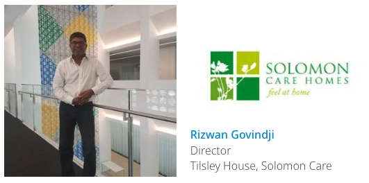 Rizwan Govindji Director - Tilsley House, Solomon Care