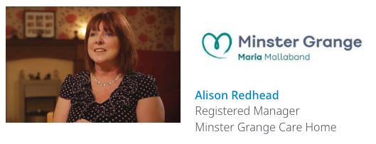 Alison Redhead Registered Manager - Minster Grange Care Home