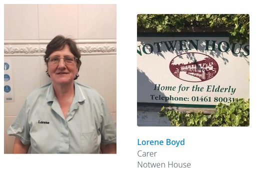 Lorene Boyd Carer - Notwen House