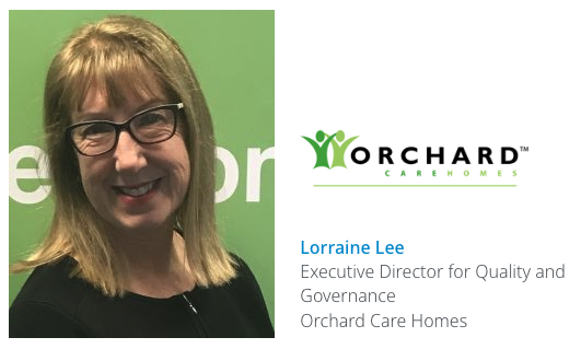 Lorraine Lee Executive Director for Quality and Governance - Orchard Care Homes