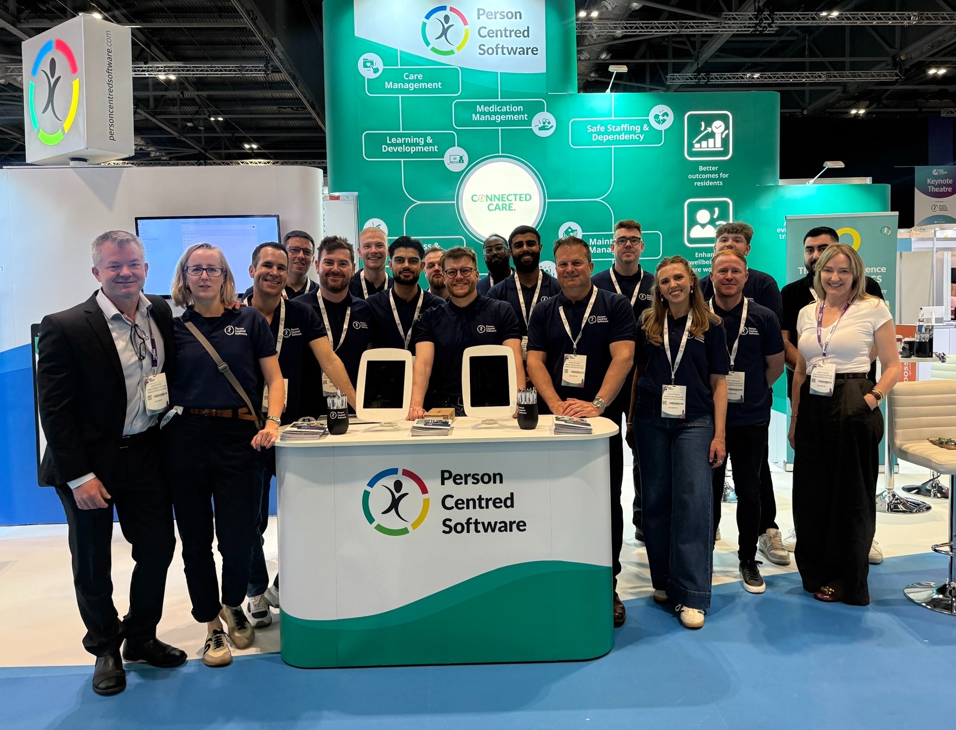 PCS team at Care Show London 2026