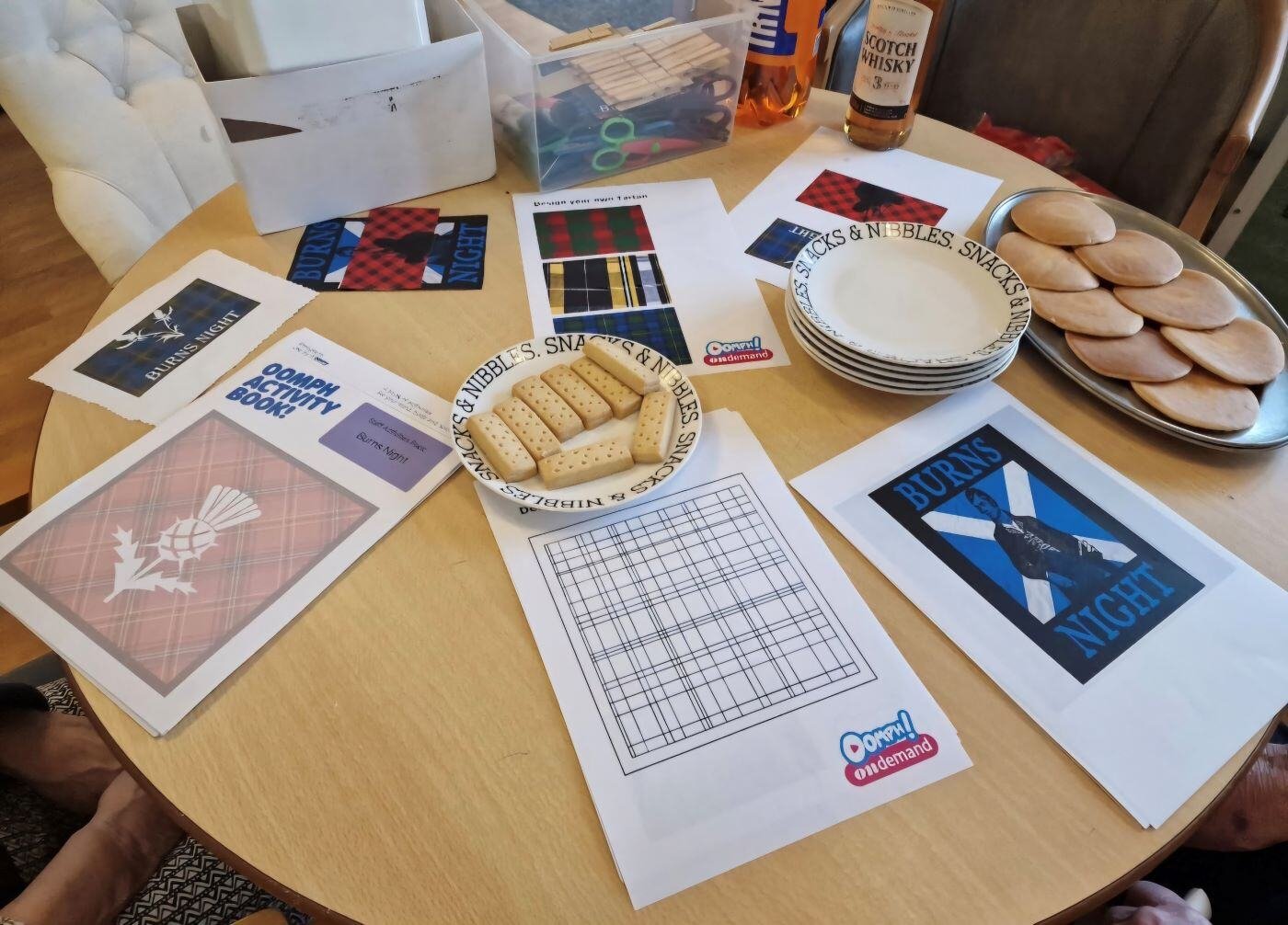 Preparing for an activity about Scotland 