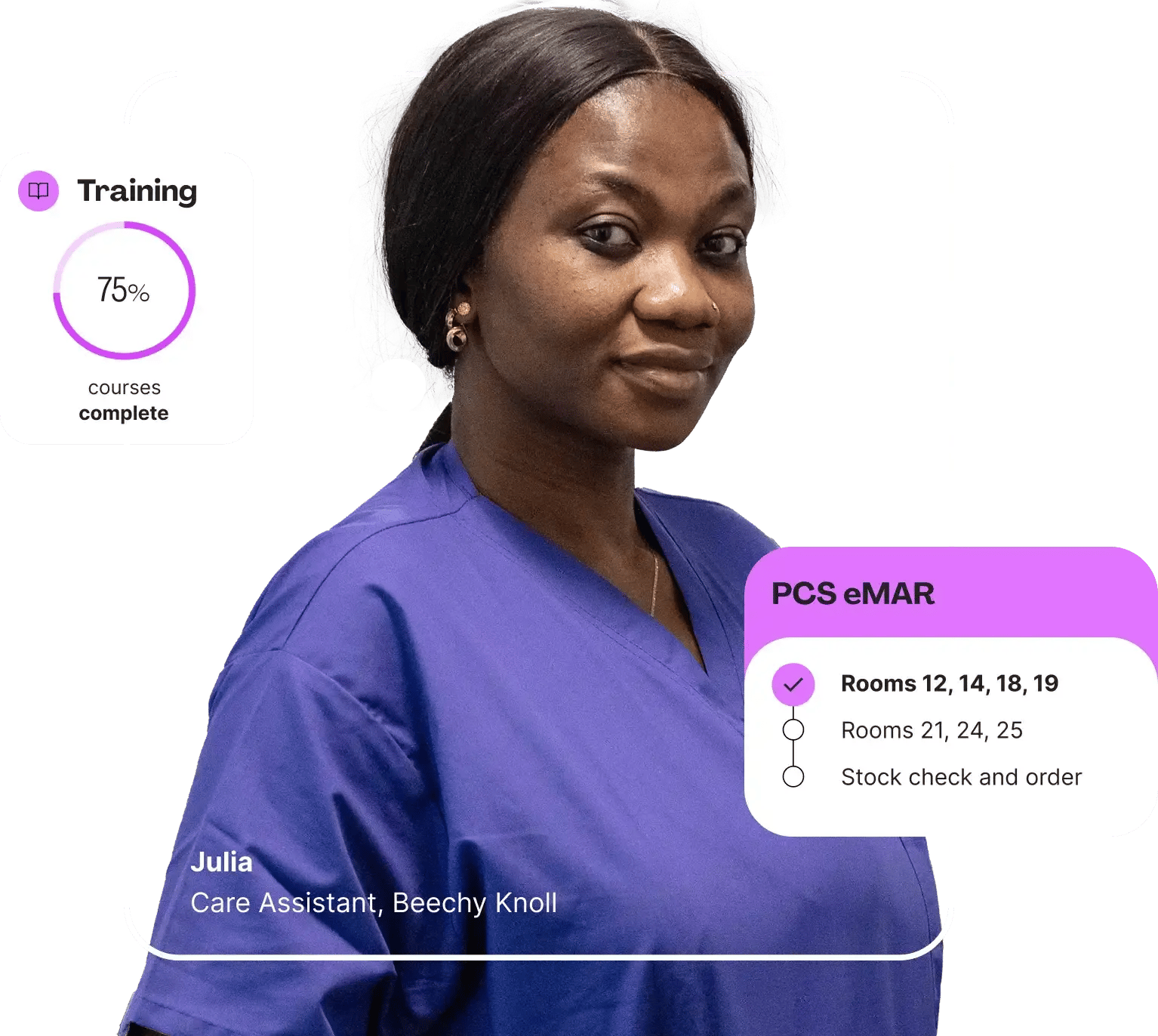 Julia, Care Assistant, Beechy Knoll Care Home