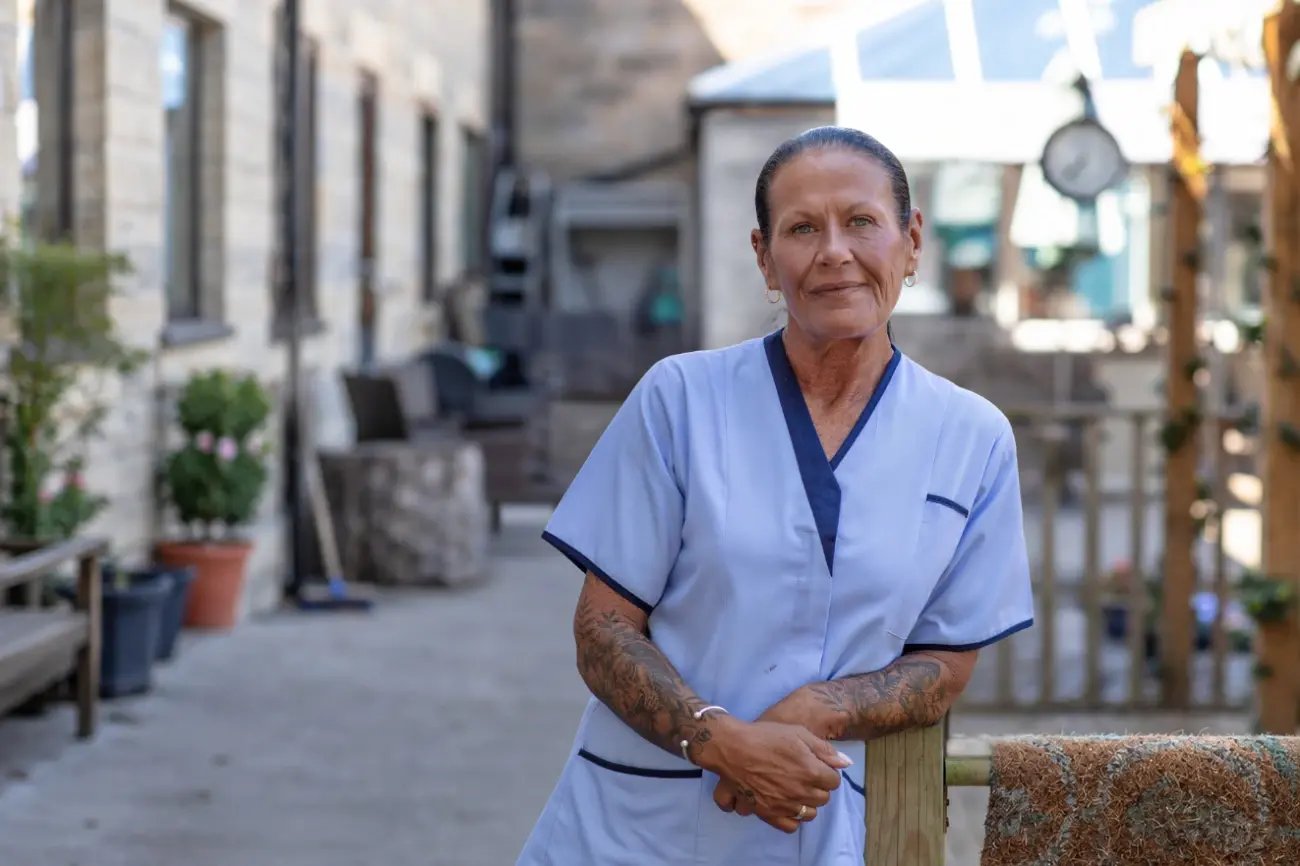 Jackie, carer at Beechy Knoll Care Home