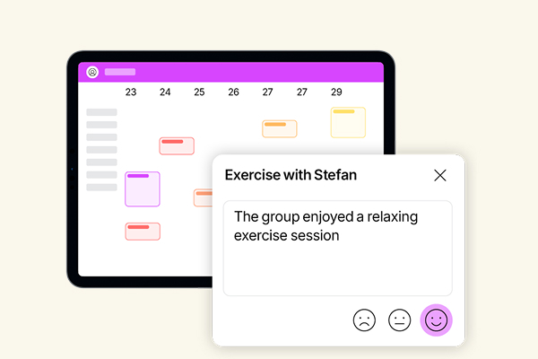PCS Wellbeing UI