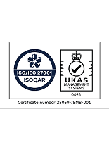 ISO 27001 logo certificate
