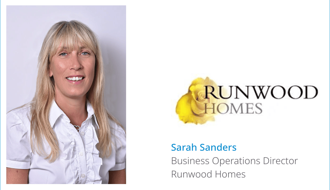 Sarah Sanders Business Operations Director - Runwood Homes