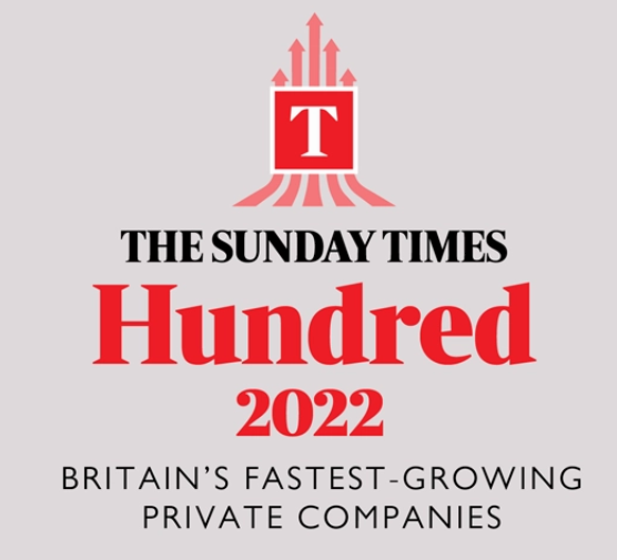 Sunday Times Hundred 2022 Fastest Growing Private Companies
