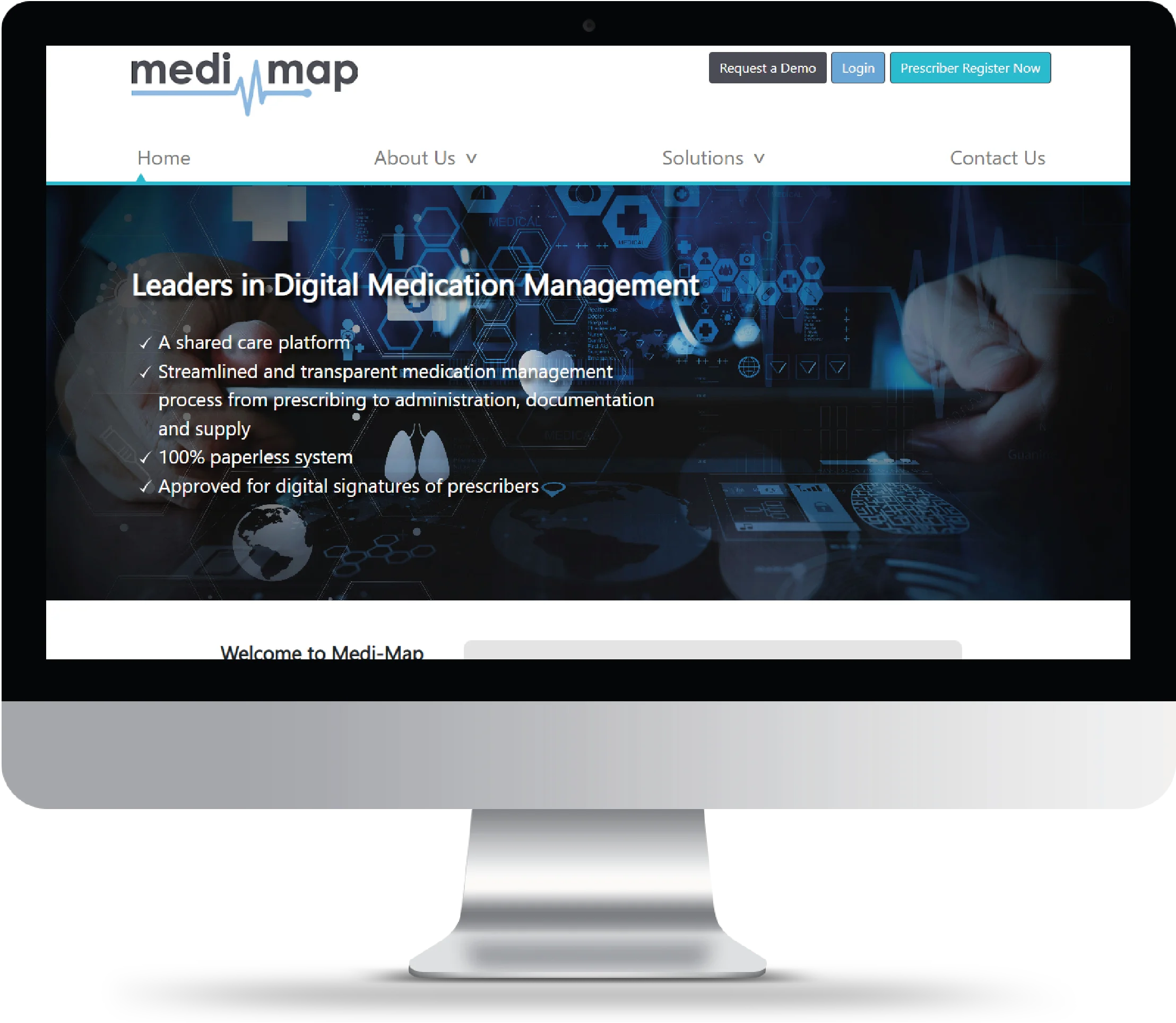 Medi map website